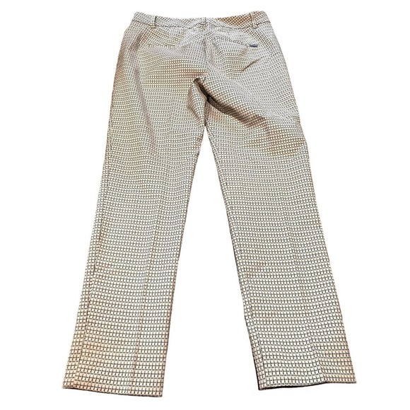 Slim Ankle WHBM White House Black Market‎ Pants 4 Pattern Dress Pockets Workwear - Picture 2 of 13